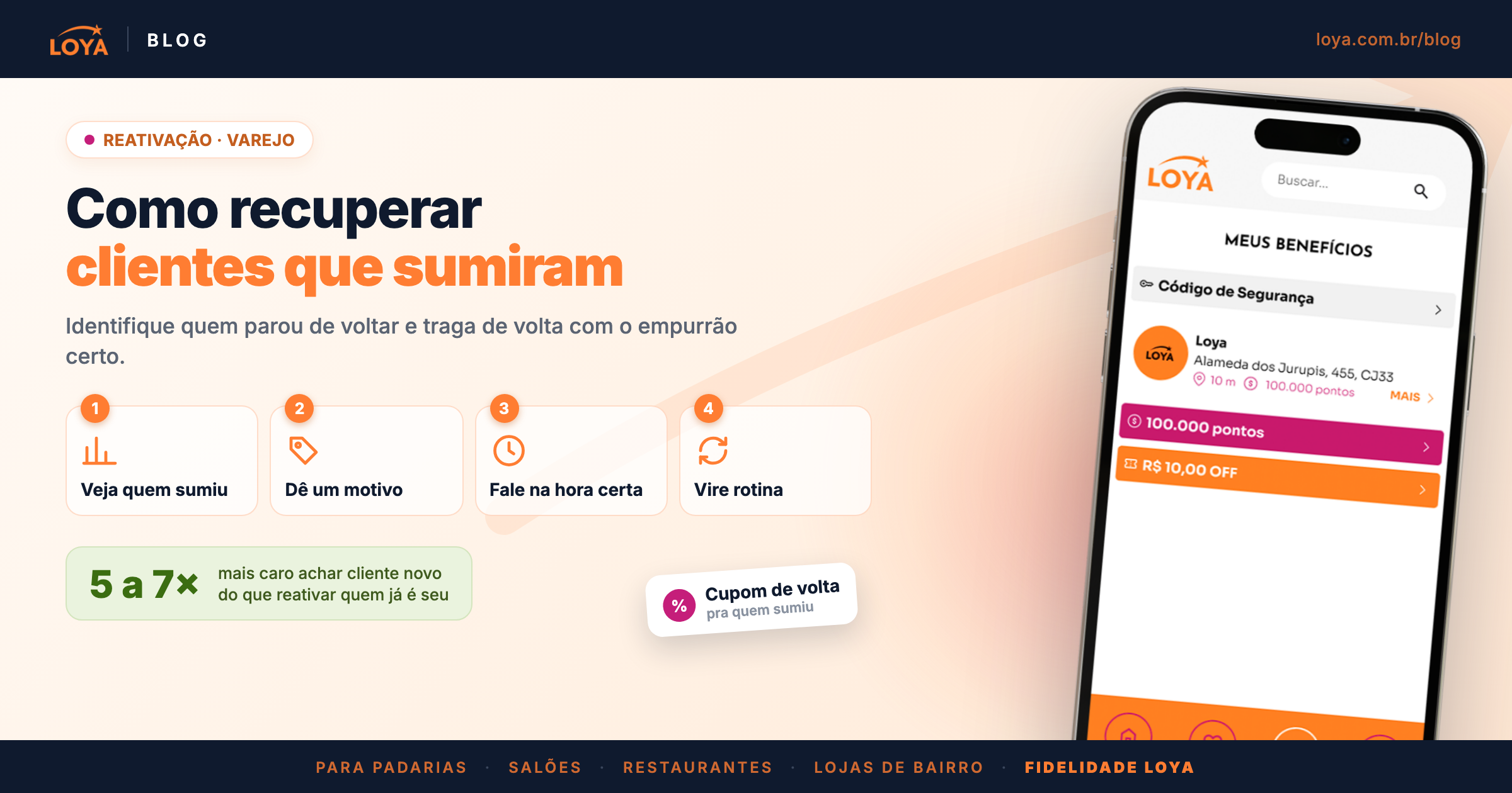 Como recuperar clientes que sumiram: guia de reativação
